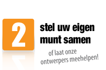 munt bestellen - Stap 2 - Stel uw eigen munt samen